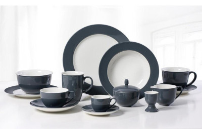 Ritzenhoff & Breker Assiette à dessert DOPPIO ANTHRACITE