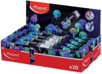 Maped Kunststoff-Radierer DEEPSEA PARADISE, 20er Display Maped Kunststoff-Radierer DEEPSEA PARADISE, 20er Display