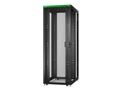 APC : EASY RACK 800MM/48U/1200MM avec ROOF CASTORS FEET et 4 BRACKETS