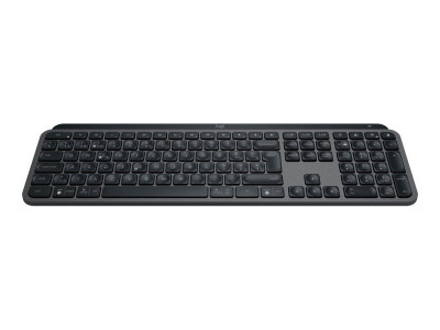 Logitech : MX KEYS S - GRAPHITE - FRA - BT - N/A CENTRAL-419 PLUS PALMREST