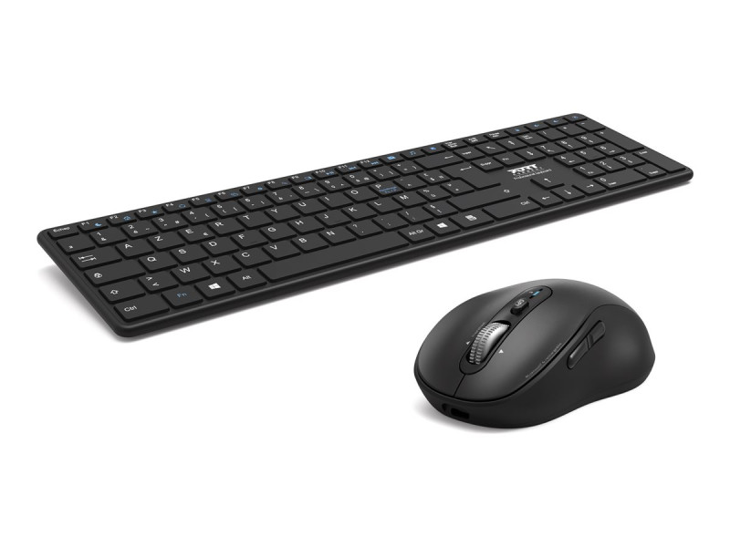 Port Technology : FR - pack KEYBOARD + MOUSE BLUETOOTH RECHARGEABLE PRO- fr