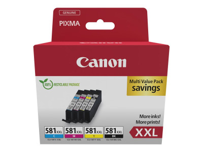 Canon : CLI-581XXL BK/C/M/Y MULTI SEC