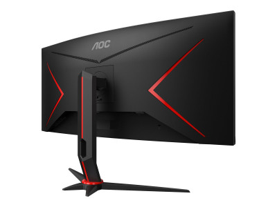 AOC : CU34G2XP 34IN 21:9 3440X1440 180HZ 1XUSB-B/4XUSB 3.0 DISPLAYP