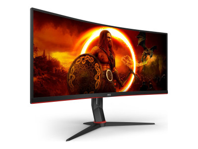 AOC : CU34G2XP 34IN 21:9 3440X1440 180HZ 1XUSB-B/4XUSB 3.0 DISPLAYP
