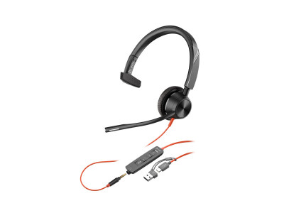 HP - Poly : POLY BW 3315 -M USB-C HS +USB-C/A