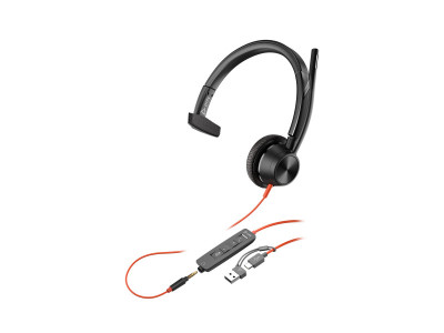 HP - Poly : POLY BW 3315 -M USB-C HS +USB-C/A