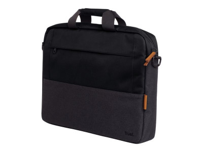 Trust : LISBOA 16 LAPTOP BAG - BLACK
