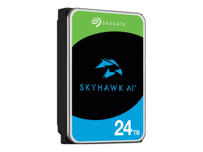 Seagate : SKYHAWK AI 24TB 5ans Garantie 3.5IN 6GB/S SATA 512Mo