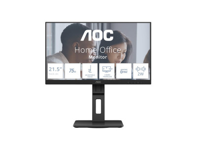 AOC : 22E2UMF 21.5IN 16:9 WLED 1920X1080 75HZ 4S 3000:1 1X 1.4