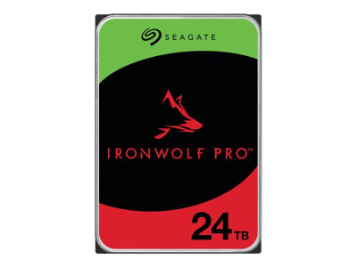 Seagate : IRONWOLF PRO 24TB SATA 3.5IN 7200RPM ENTERPRISE NAS