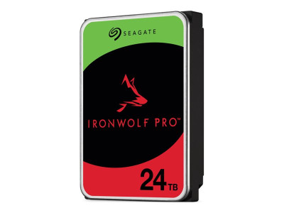 Seagate : IRONWOLF PRO 24TB SATA 3.5IN 7200RPM ENTERPRISE NAS