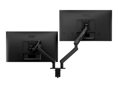 AOC : AM420 DUAL MONITOR ARM - BLACK