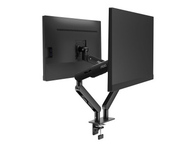 AOC : AM420 DUAL MONITOR ARM - BLACK