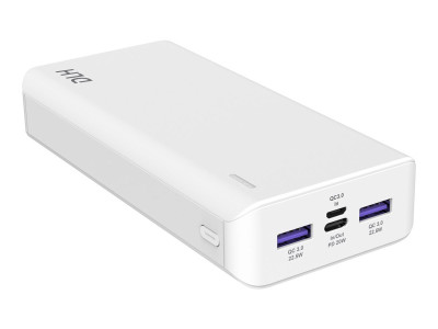 DLH : EXTERNAL batterie 20 000MAH USB-C 20W POWER DELIVERY et USB