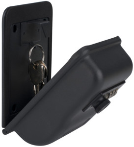 pavo Boîte à clé, pour 1 clé, noir mat