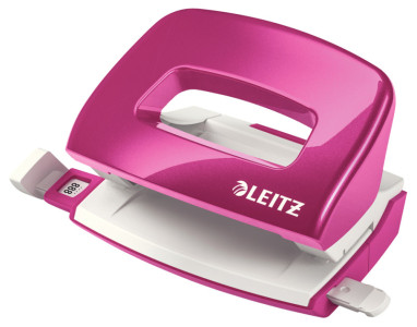 LEITZ Mini perforateur Nexxt 5060, en carton, rouge