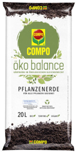 COMPO öko balance Pflanzenerde, 20 Liter