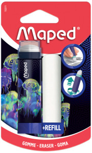 Maped Radierer DEEPSEA PARADISE + Ersatzradierer, Blister