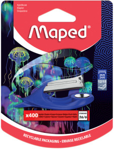 Maped Mini-Hefgerät DEEPSEA PARADISE, Heftleistung: 15 Blatt