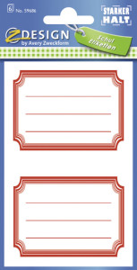 ZDesign SCHOOL Etiquettes pour livres 