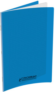 CONQUERANT CLASSIQUE Cahier 240 x 320 mm, Seyès, bleu pastel