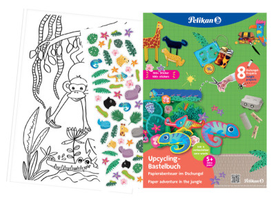 Pelikan Cahier d'art plastique upcycling 