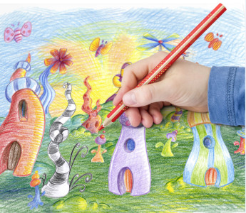 STAEDTLER Crayon de couleur Noris jumbo, étui de 10