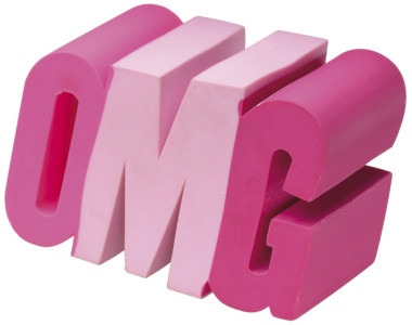 WESTCOTT Kundstoff-Radierer OMG, pink