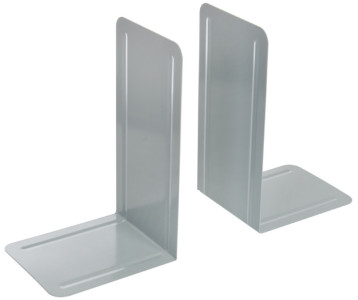 WESTCOTT Buchstütze, (B)90 x (T)140 x (H)140 mm, lichtgrau