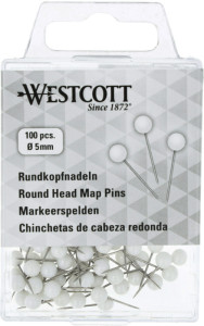 WESTCOTT Markierungsnadeln, Größe 5, schwarz