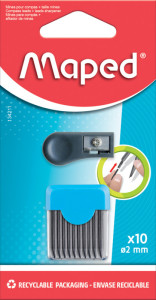 Maped Mine de rechange pour compas + taille-mine, blister