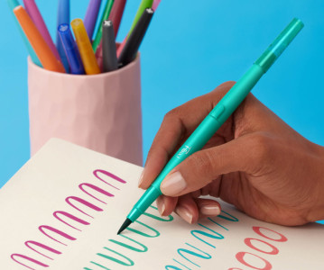 Paper:Mate Feutre double pointe Flair Dual Brush, en blister