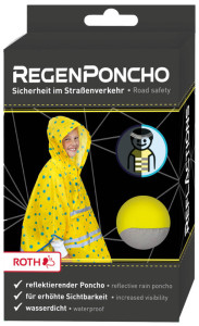 ROTH Poncho de pluie enfants ReflActions 