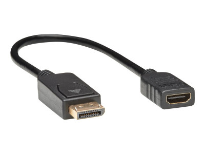Eaton MGE : DISPLAYPRT TO HDMI VIDEO ADPTR CNVRTR 1920X1080 M pour 0.3M BLK