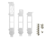 Qnap : FULLHEIGHT LOWPROFILE BRACKETS FLAT pour DUAL-PORT RJ45 NIC