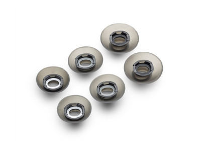 HP - Poly : SPAREVOYAGER FREE 60 SERIES EAR BUD EAR TIPS (S/M/L)2 SETSBLACK