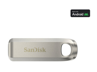 SANDISK : ULTRA LUXE TYPE-C FLASH drive 64GB USB 3.2 G1 PREM METAL DES