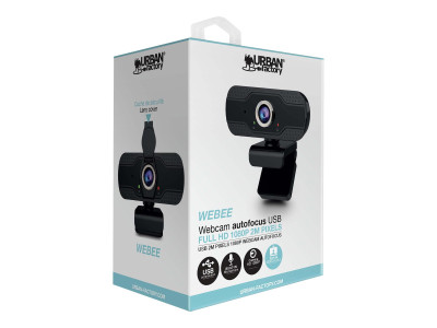 Urban Factory : WEBEE WEBCAM USB FULL HD 1080P 2M PIXELS AUTOFOCUS