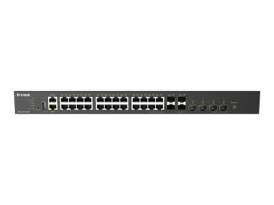 D-Link : SWITCH L3 24 PORTS 10 GBE BASE-T et 4 PORTS COMBO 10 GBE/ (mac)