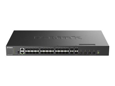 D-Link : SWITCH L3 28 PORTS 10 GBE BASE-T et 4 PORTS COMBO 10 GBE/ (mac)