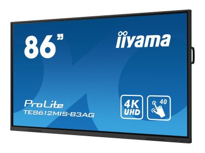 Iiyama : 86IN ANTI-GLARE VA PANEL 40 POINTS 3840X2160 8MS 400CD/M2 40