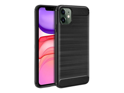 DLH : BLACK SILICONE CASE pour APPLE IPHONE 11