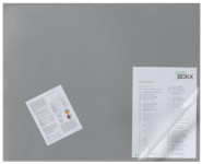 DURABLE Sous-main, 650 x 520 mm, PVC, gris DURABLE Sous-main, 650 x 520 mm, PVC, gris