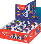 Maped Gomme en plastique Pyramide PIXEL PARTY, présentoir Maped Gomme en plastique Pyramide PIXEL PARTY, présentoir