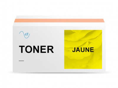 Toner couleur Jaune Compatible Canon 0659B002AA CEXV17
