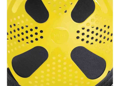 uvex Schutzhelm pheos S-KR Mips, Größe 52-61 cm, gelb