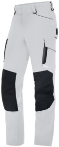 Pantalon cargo uvex suXXeed craft pour homme, blanc, taille 46