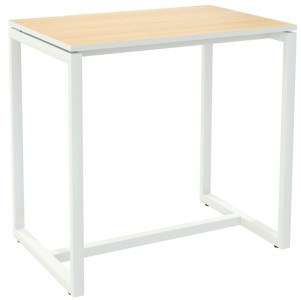 PAPERFLOW Table haute easyDesk, (L)1.140x (H)750 mm, blanc