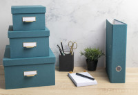 EXACOMPTA Classeur à levier Office by Me, A4, 80 mm, beige