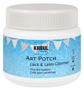 KREUL Vernis et colle pour serviettes ART POTCH, scintillant